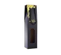 SJTJSPX Sac à Bouteilles Lot de 10,Sacs Cadeaux pour Bouteilles en Papier Kraft,Sacs à Vin avec Poignées,Pochette Cadeau Bouteille,Sac à Main pour Champagne Bière Boissons,Emballage de Bouteilles