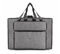 SJTJSPX Sac de transport A2 - Étanche - Format A3 - Multifonction - Avec poignées - Pour enfants - Sac d'artiste léger - Sac de rangement, gris, A2, Fonctionnel, minimaliste, durable