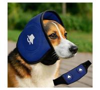 SJWJWOO Casque Anti-Bruit Chien Protections Auditives pour L'anxiété Taille Réglable Cache Oreille Chien Anti Bruit pour Le Toilettage, Le Bain, Les Feux d'artifice Et Les Voyages,Blue-M