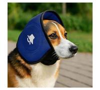 SJWJWOO Casque Anti-Bruit Chien Protections Auditives pour L'anxiété Taille Réglable Casque Anti Bruit pour Chien pour Le Tonnerre, Les Feux d'artifice Et Le Toilettage,Blue-S