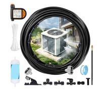 SJWJWOO Condenseur Clim Brumisateur Eau Exterieur, éco Refroidissement Brumisateur De Terrasse, Montage Facile Brumisateur Extérieur Terrasse Idéal Condenseurs Au Soleil