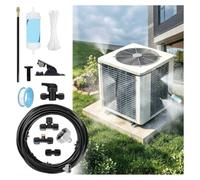 SJWJWOO Condenseur Clim Brumisateur Tuyau, Temps Compresseur Réduit Kit Brumisation, Montage Facile Brumisateur Terasse Idéal Condenseurs Au Soleil