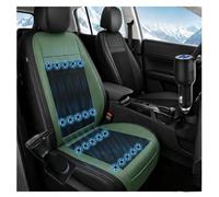 SJWJWOO Siege Ventilé Voiture, Aspiration Externe Housse De Siège De Refroidissement, Prêt à l'emploi Housse De Siège Auto Ventilée Idéal Longs Trajets,Green