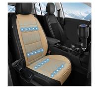 SJWJWOO Siege Ventilé Voiture, Sécurité sans Pression Housse De Siège De Refroidissement, Silencieux Coussin De Siège Auto Rafraîchissant Idéal Longs Trajets,Yellow