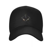 SJXIZEH Casquette Noire,Call of Babayaga Casquette de Baseball Vintage Visière Fille Homme
