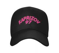 SJXIZEH Casquette Noire，Kirill Kaprizov Casquette de Baseball New Man for The Sun Hood Ladies Men’s