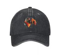 SJXIZEH Casquette Noire,La tête d’Un Chapeau de Baseball Roi Vautour Chapeau de randonnée Chapeau de Soleil Femme Plage Homme