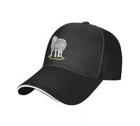 SJXIZEH Casquette Noire，Personne ne Veut de Votre Mouton (foncé) Casquette de Baseball Chapeau de Soleil pour Enfants Chapeau de Soleil Homme pour Le Soleil Baseball pour Hommes Femmes