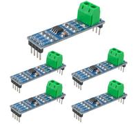 SJZBIN Lot de 5 modules émetteurs-récepteurs MAX485 TTL vers RS-485 pour microcontrôleur, accessoires de développement adaptés aux convertisseurs de niveau