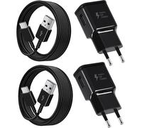Sjzg-2-Pack Chargeur Rapide Et Câble Usb Type C Pour Samsung Galaxy A15 A14 A13 A04s A05s A71 A55 A54 A53 A42 A35 A34 A33 A25 A23 M53 M34 M13 S8 S9 S10 S20 S21 Plus, Chargeur Usb C Tablette Telephone