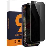 Sjzg-2 Pièce Verre Trempé Pour Iphone 14/13/13 Pro 5g, 2.5d Bord Rond Anti Espion Protection Écran, 9h Dureté Sans Bulle, Tactile Sensible, Anti Rayures, 0,33mm Hd Iphone 13 Spy Vitre Protection