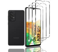 Sjzg-3 Pièces Verre Trempé Compatible Avec Samsung Galaxy A33 5g Film Protection Écran, Anti Rayures, Ultra Claire, Sans Bulles, Dureté 9h Glass, Pour Samsung Galaxy A33 5g
