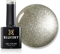 Sjzg-5d Cat Eye Gel Rustroi, Nail Art Magnétique, Lumières Scintillantes, Sw04. Paillettes Argentées Foncées 10 Ml