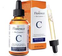 Sjzg-60 Ml Bio Sérum Visage À La Vitamine C, Acide Hyaluronique Pur, Vit. E, B5 Et Niacinamide. Anti-Rides, Anti-Taches, Anti-Âge Et Hydratant. Soin Visage Vegan & Cruelty Free. Testé Dermatologiquem