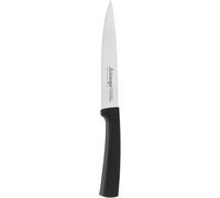 Sjzg-66 197 16 10 Couteau Universel, Lame De 16 Cm Couteau De Cuisine, Acier Inoxydable, Noir/Argent, 29,5 X 3 X 1,7 Cm