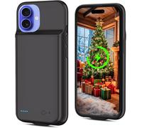 Sjzg-[7000mah Boîtier De Batterie Pour Iphone 16, Nouveau Boîtier De Charge Rechargeable Haute Capacité, Housse De Protection Portable Pour Iphone 16 (1 Pack)