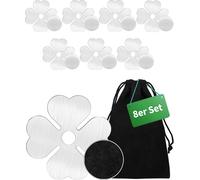 Sjzg-8x Poids De Nappe Exterieur Pince Nappe Table Attache Nappe Inoxydable Crochet Magnétique Bloque Nappe - 54g Par Clip Nappe Pour Table Rideaux - Trèfle
