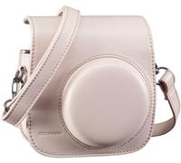 SJZG-- 98864 - Rio Fit 110 Etui Pour Appareil Photo Fuji Instax Mini 11 Et 12, Abricot/Rose - Dimensions Intérieures 125X135X70Mm - 144G Léger