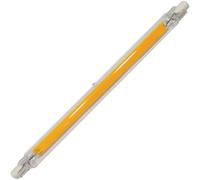 Sjzg-Ampoule Led Cob À Intensité Variable, Tube En Verre, Lampe Halogène De Remplacement, Ac220 R7s, 78mm, 118mm, 189mm, Spot Lumineux,Blanc Chaud,50w 189mm