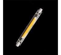 Sjzg-Ampoule Led Cob À Intensité Variable, Tube En Verre, Lampe Halogène De Remplacement, Ac220 R7s, 78mm, 118mm, 189mm, Spot Lumineux,Lumière Naturelle,30w 118mm