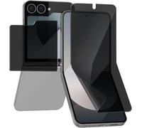 Sjzg-Anti-Espion Protection Pour Samsung Galaxy Z Flip 6, Contenir 1 Pièce Anti Espion Tpu Protecteur D'écran Et 1 Pièce Privacy Protecteur D'écran Externe, Protection Film Pour Galaxy Z Flip 6