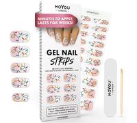 Sjzg-Bandes De Vernis Gel Semi-Curées - 20 Pièces. Enveloppes Ongles De Noël Pour Manucure De Qualité Salon - Fonctionne Avec N'importe Quelle Lampe Uv Pour Ongles - Facile À Appliquer