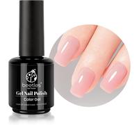 Sjzg-Beetles 15 Ml Rose Nude Vernis Semi Permanent Nude, Crème Tan Vernis À Ongles Gels Sèche Sous Lampe Uv/Led, Cadeaux De Manucure Nail Art Bricolage