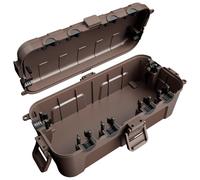 SJZG-Boîte À Câbles Étanche Moyenne Pour L'Extérieur, Étanche Ip54, Résistante Aux Intempéries, Idéale Pour Protéger Les Rallonges, Les Multiprises Et Les Fiches Coudées (29 × 13,2 × 10 Cm), Marron