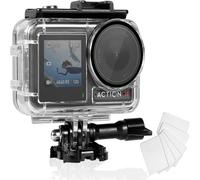 Sjzg-Boîtier De Plongée Sous-Marin Étanche Compatible Avec Caméra Dji Osmo Action 5 Pro Action 4/3 - Boîtier Sous-Marin - Cage Pour Plongée De 60 M De Profondeur - Avec Support À Fermeture Rapide-Kala