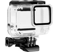 SJZG-Boîtier Étanche Pour Hero 7 Noir Coque De Protection De Plongée Sous-Marine Avec Accessoires De Support Pour Caméra D'Action Hero7, ¿Double Lock¿ Hero 7 White/Silver Dive Case