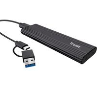 SJZG-Boîtier Ssd M2 Nvme Usb-C 10Gbps, Adaptateur Pour Disque Ssd Externe 4 To, Supporte 2230 2242 2260 2280 Fat32/Ntfs/Ext4/Exfat/Apfs, Boitier Nvme Disque Dur M.2 Universelle M / M & B Key