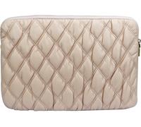 SJZG-Bouffi Housse Pour Macbook Air/Macbook Pro De 13-14 Pouces, Léger Et Souple Pochette Protection Avec Poche Pour Ordinateurs Portables Et Tablettes - Rose