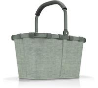 SJZG-Carrybag Frame Twist Sage \U2013 Panier À Provisions Stable Avec Beaucoup D'Espace De Rangement Et Poche Intérieure Pratique \U2013 Design Élégant Et Imperméable