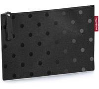 SJZG-Case 1 - Petit Organiseur Universel Pour Cosmétiques Ou Petits Articles De Sac À Main, Noir Brillant À Pois, Étui Noir Brillant À Pois