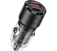 Sjzg-Chargeur De Voiture Usb C, 95 W, Double Port, Chargeur De Voiture Rapide 65 W Pps Pd Type C Charge Super Rapide 30 W Qc Adaptateur Allume-Cigare Pour Iphone 15/14/13/12 Pro Max, Galaxy