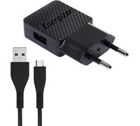 Sjzg-- Chargeur Secteur Pour Smartphone Et Tablette - 5w - 1 Port Usb-A - Prise Eu. Cable Micro-Usb Inclus- Garantie A Vie