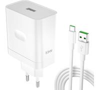 SJZG-Chargeur Supervooc 33W Et Câble Usb Tipo C 1 Metro Pour Téléphones Oppo Pad Neo Reno8 T A79 A38 A58 A78 A57 A77 Pour Oneplus Nord N20 N300 Ce 2 Lite 5G, Dart Charge Pour Realme C67 Narzo 50 9 Pr