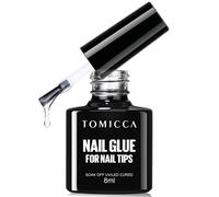 Sjzg-Colle À Faux Ongles Extra Forte - 6 En 1 Gummy Base Pose Americaine Colle Capsule Americaine Ongle, Longue Duré Nail Extend Gel Uv/Led Onglerie, 8ml