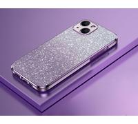 Sjzg-Compatible Avec Xiaomi Redmi Note 14proplus 5g Coque Souple Transparente Électroplaquée En Tpu + Papier À Paillettes