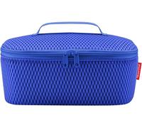 Sjzg-Coolerbag M Pocket Sac Isotherme Avec Dessus En Bouteilles Pet Recyclées Idéal Pour Le Déjeuner En Déplacement, Maille Bleu Roi, M