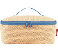 Sjzg-Coolerbag M Pocket Sac Isotherme Avec Dessus En Bouteilles Pet Recyclées Idéal Pour Le Déjeuner En Déplacement, Bleu Rachia, M, Sac Isotherme