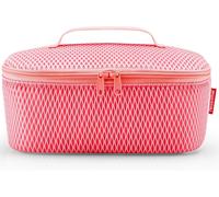 Sjzg-Coolerbag M Pocket Sac Isotherme Avec Dessus En Bouteilles Pet Recyclées Idéal Pour Le Déjeuner En Déplacement, Maille Corail, M
