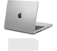 SJZG-Coque Compatible Avec Macbook Air 13 Pouces M4 M3 M2 2025 2024 2023 2022 A3240 A3113 A2681 Touch Id, Coque Rigide & Protection Clavier Pour Macbook Air 13,6 Pouces,Frost