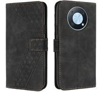 SJZG-Coque Pour Huawei Nova Y90, Etui Protection Housse Premium En Cuir Pu Portefeuille Étui Téléphone [Fermoir Magnétique] [Fentes Pour Cartes] Flip Case Pour Huawei Nova Y90¿Noir