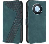 SJZG-Coque Pour Huawei Nova Y90, Etui Protection Housse Premium En Cuir Pu Portefeuille Étui Téléphone [Fermoir Magnétique] [Fentes Pour Cartes] Flip Case Pour Huawei Nova Y90¿Vert