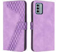 Sjzg-Coque Pour Samsung Galaxy A14 4g / A14 5g, Etui Protection Housse Premium En Cuir Pu Portefeuille Étui Téléphone [Fermoir Magnétique] [Fentes Pour Cartes] Flip Case¿Pourpre