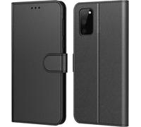 Sjzg-Coque Pour Samsung Galaxy S20 Fe Fan Edition (Pas Pour S20), Housse Protection Etui Premium En Cuir Pu,Pochette Magnétique,Flip Case Compatible Avec (Samsung S20 Fe 4g / 5g, Book Noir)