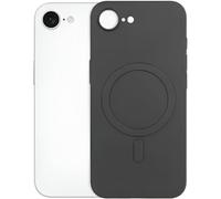 Sjzg-Coque Ultra Fine Pour Iphone 16e Compatible Avec Magsafe (Original Ultra Thin Case 0,35 Mm) Design Ultra Fin, Propre Et Minimaliste (Noir)