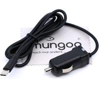 Sjzg-Cordon De Charge Allume-Cigare 2.4a Pour Motorola Moto E22, Moto E22i, Moto G72, Razr 2022 Type C Chargeur Voiture 1m Avec Chiffon De Nettoyage D'écran Mungoo