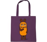 SJZG-® Die Sendung Mit Der Maus I La Souris I Sac En Coton I Imprimé I Avec Longues Poignées I Design Sous Licence